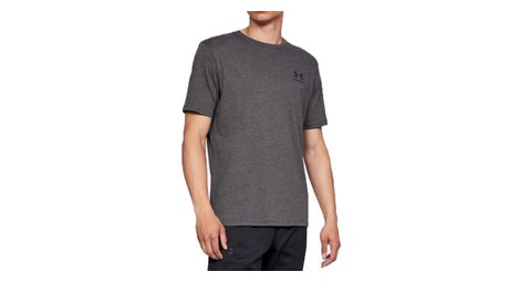 Under armour sportstyle left chest tee 1326799-019 homme t-shirt gris