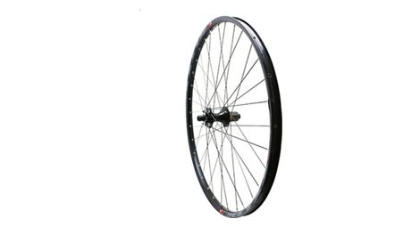 Roue vtt 29  klixx boost all mountain disc arriere noir a roulements pour shimano-sram 11-10-9v. (compatible tubeless et tubetype)  6trous axe traversant 12-148 - jante largeur exter 29mm inter 23mm