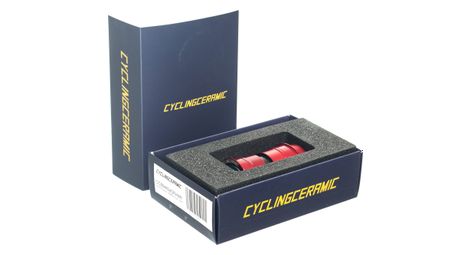 Cyclingceramic pedalier bb derecho pressfit 46-24 sram gxp rojo