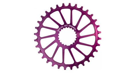 Plateau shift up violet (shimano super boost)
