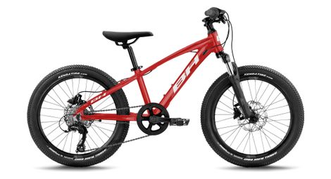 Vtt semi-rigide enfant bh expert junior pro shimano altus 8v 20 rouge/blanc