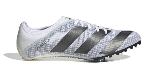 Adidas performance sprintstar bianco nero unisex scarpe da atletica leggera