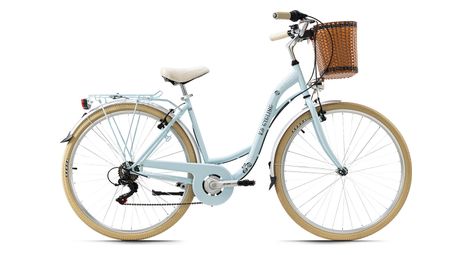 Vélo de ville dame 28 casino bleu 6 vitesses tc 48 cm ks cycling