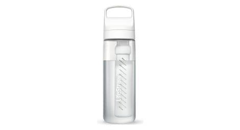 Botella transparente con filtro lifestraw go 650 ml