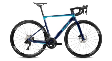 Bh ultraligera 8.0 shimano 105 di2 12v 700 mm bicicleta de carretera azul