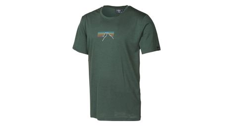 T-shirt Ivanhoe UW Ceasar Sunset pour homme - 100% laine mérinos extra fine - Vert