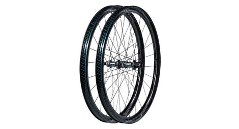 Paire de Roues Carbone 35P PRO5 Route Disc Moyeux SSR / 700mm / 12x100-12x142mm / Centerlock