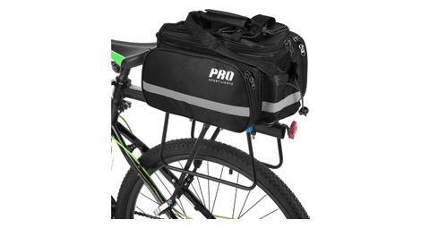 Sacoche porte-bagages arrière - 8 à 20 litres - imperméable avec housse de pluie