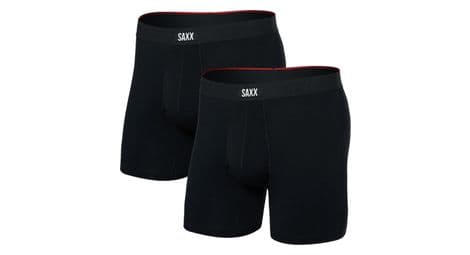 Set van 2 saxx vibe xtra super black boxers