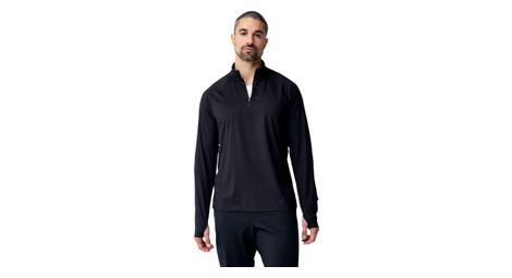 Brooks Dash 3.0 Herren-Oberteil mit 1/4-Reißverschluss, schwarz