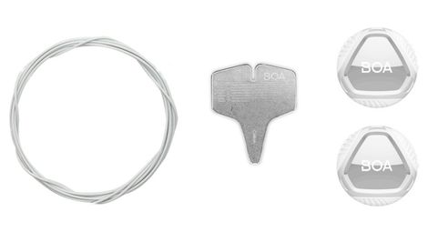 Fizik BOA® L6 Dial D Ersatzschnalle Rechts & Links Weiß