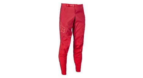 Pantalon femme fox defend lunar rouge punch