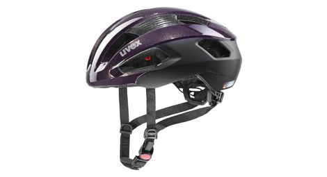 Casque uvex rise cc noir violet