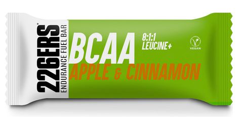 226ers endurance bcaas apple cinnamon energy bar 60g