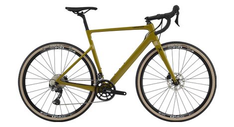 Gravel bike cannondale supersix evo se 2 shimano grx 810/600 11v 700 mm verde oliva