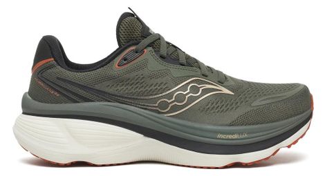 Saucony Hurricane 26 Laufschuhe für Herren, Khaki/Schwarz