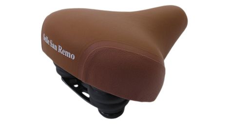 Selle marwi citybike retro-marron avec