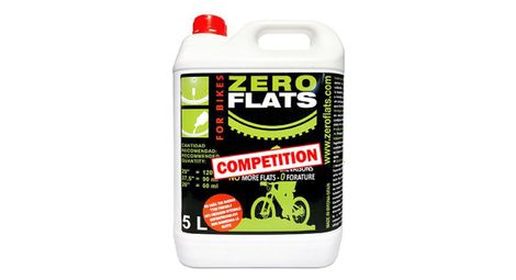 Liquide préventif Tubeless Zero Flats Compétition 5 Litres