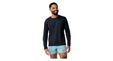 Camiseta de running Brooks Dash negra para hombre