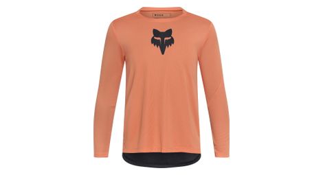 Maillot manches longues enfant fox ranger head corail
