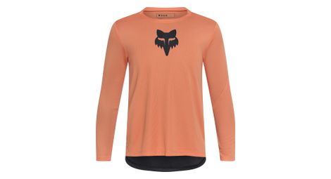 fox ranger head child long sleeve jersey coral