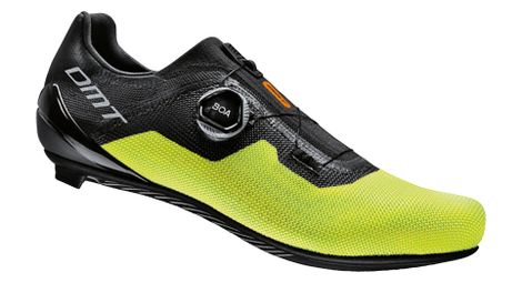 Chaussures route dmt kr4 noir/jaune fluo