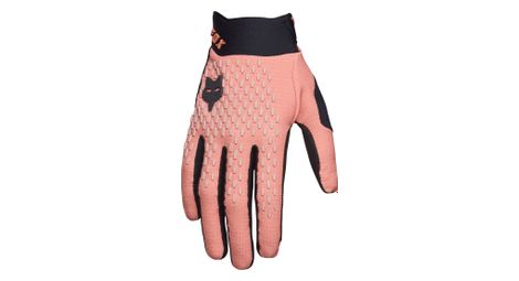 Guantes largos fox defend mujer coral