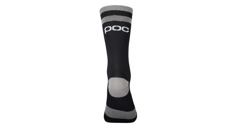 Calcetines largos poc lure mtb negro / gris 43-45