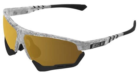 Scicon sports aerocomfort scn pp regular lunettes de soleil de performance sportive (scnpp multimireur bronze/matt gelé)