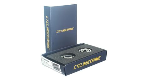 Galets cyclingceramic shimano 9/10v argent