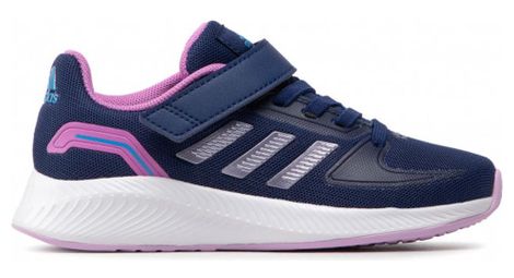 Chaussures de running adidas performance runfalcon 2.0 bleu femme