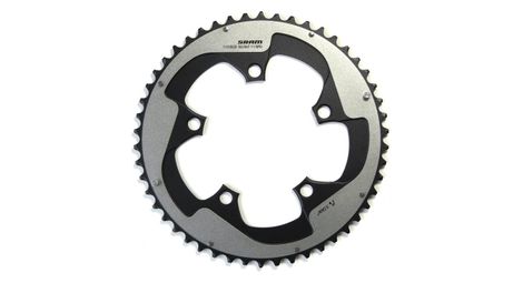 Sram plateau red 22 x glide entraxe 130mm yaw alu gris 53 dents 11v