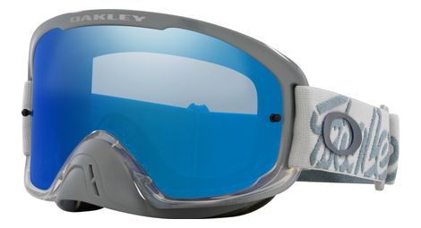 Máscara oakley o-frame 2.0 pro mx troy lee designs tactical grey / black ice iridium / ref: oo7115-51