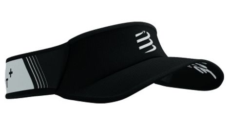 Visière compressport ultralight noir/blanc