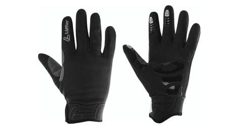 Gants loeffler warm gt infinium™ windstopper ® gummi-noir