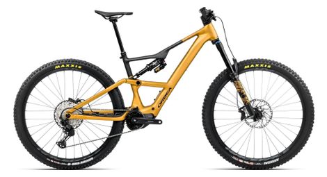 Vtt électrique tout-suspendu orbea rise lt h10 shimano deore xt/slx 12v 630 wh 29 jaune bumblebee noir 2025