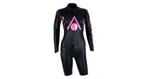 Aquasphere limitless suit v2 traje de neopreno para mujer negro / rosa