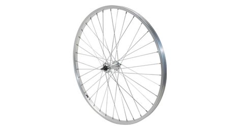 Roue vtt 26 avant alu moy alu axe plein vendu avec