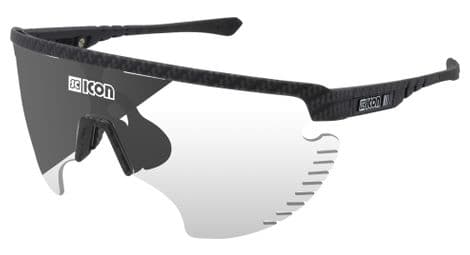 Scicon sports aerowing lamon lunettes de soleil de performance sportive (scnpp silver fotocromic/compagnon de carbone)