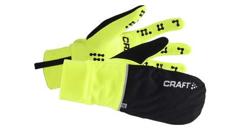 Gants 2 en 1 craft hybrid weather noir