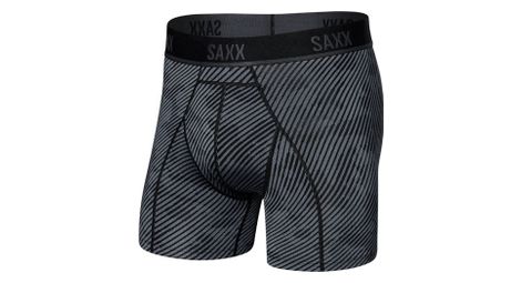 Boxer saxx kinetic light compression mesh brief black grey xs