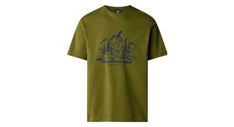 T-shirt manches courtes the north face nature vert