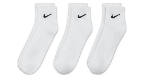 Calcetines acolchados nike everyday blanco, unisex