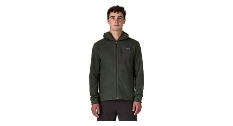 Polaire à capuche patagonia r1 air full-zip hoody vert homme