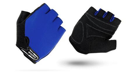 Gripgrab gants courts enfant x-trainer bleu