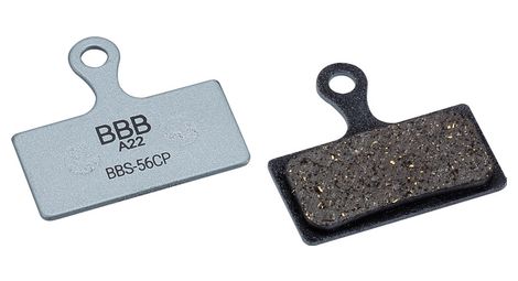 Paar bbb discstop coolfin organic remblokken voor shimano deore/slx/xt/xtr