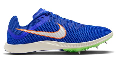 Nike zoom rival distance blue green unisex track & field shoes