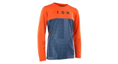 Maillot enfant manches longues ion scrub amp meshine orange