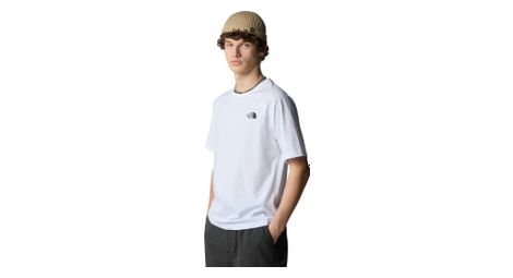 The north face north faces men's short sleeve t-shirt white