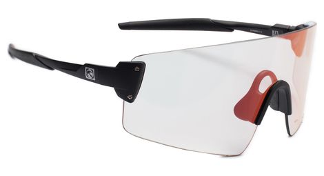 Lunettes mundaka ai1 noir mat / cx revo photochromic cat.1-3 rouge